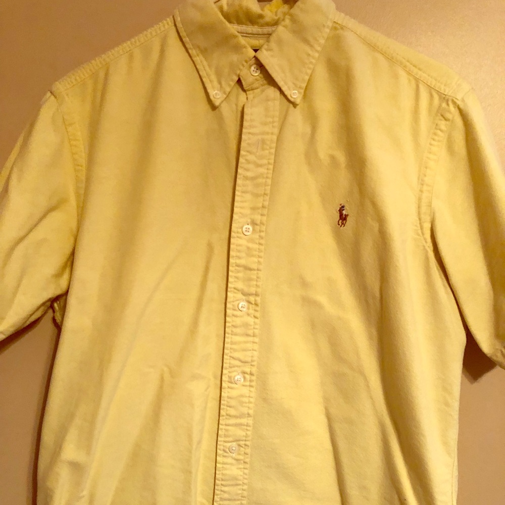 Ralph Lauren Men’s shortsleeve classic dress shirt